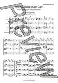 jacques offenbach infernal galop can can string quartet sheet music full score page 1 preview
