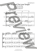 lion king elton john can you feel the love tonight string quartet sheet music full score page 1 preview