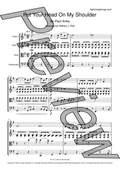 paul anka put your head on my shoulder string quartet sheet music full score page 1 preview